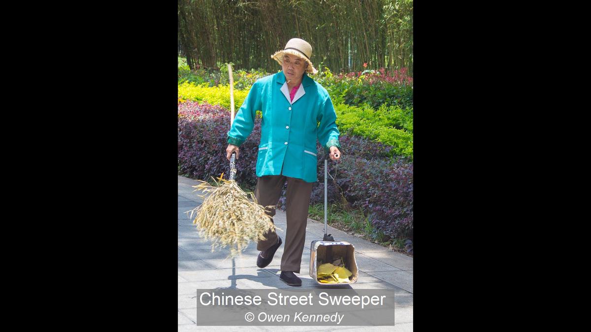 Chinese Street Sweeper  Owen Kennedy